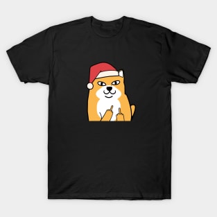 Naughty Christmas Doge T-Shirt